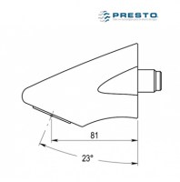 PRESTO ARTE ECO ROCIADOR DUCHA